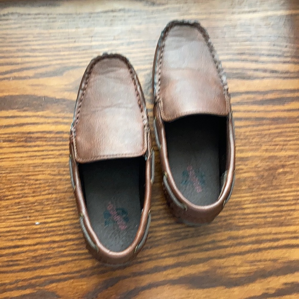 Boys brown loafers, size 13, excellent condition